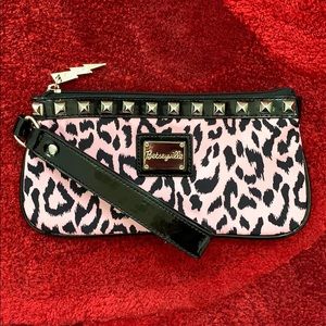 Betsey Johnson Wrist Clutch Purse